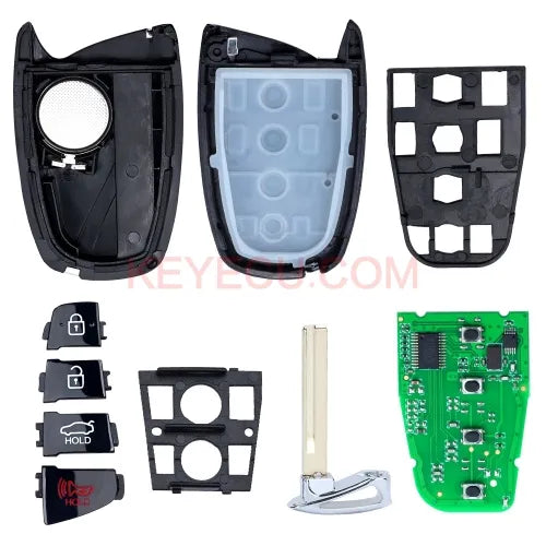 95440-B8100 / 95440-2W500 Smart Remote Key 4 Button 315MHz Fob for Hyundai Santa Fe 2015-2017, FCC ID: SY5DMFNA433