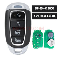 Thumbnail for 95440-K9000 FSK 434MHz ID47 Smart Key FOB Keyless Entry for 2017 2018 2019 Hyundai Veloster FCCID: SY5IGFGE04