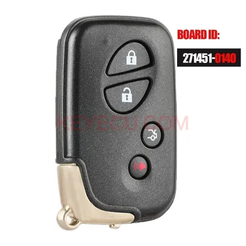 Board ID : 271451-0140 Replacement Prox Smart Key Remote 314.3MHz for Lexus 2005 2006 2007 2008 2009 HYQ14AAB