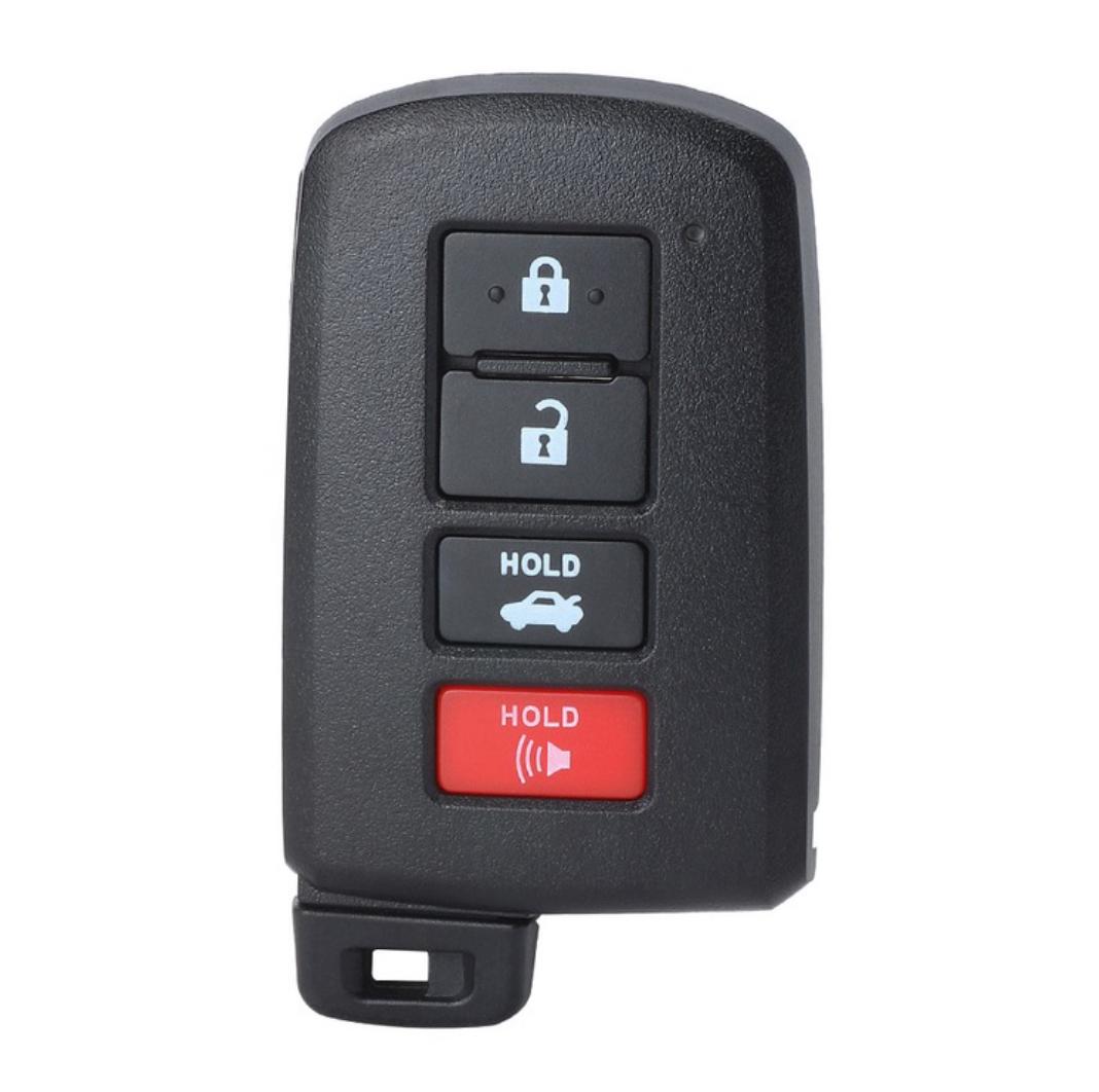 For Toyota Camry Avalon 4 Button Remote Car Key Shell Case