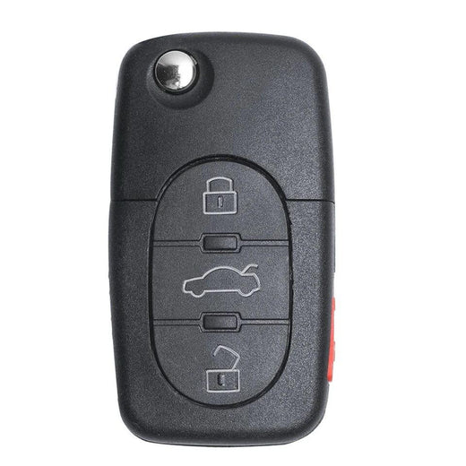 For Audi A4 A6 TT Quattro RS6 315MHz ID48 4D0837231E 4 Button Remote Car Key Fob