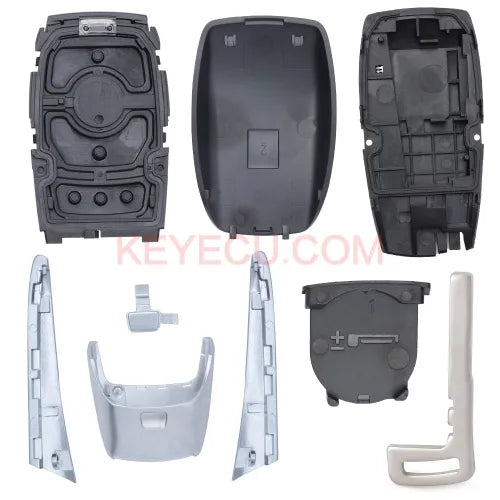 Black Smart Remote Key Shell 4 Button for Mercedes-Benz C200L E300L S320 GLC