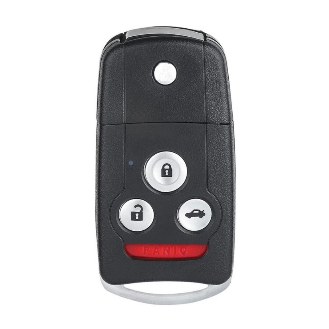 For Honda Accord Civic CR-V Pilot Fit MLBHLIK-1T 4 Button Upgraded Remote Key Shell Case