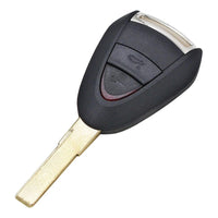 Thumbnail for For Porsche 911 Carrera GT Boxster Cayman 2 Button Remote Car Key Fob Shell Case