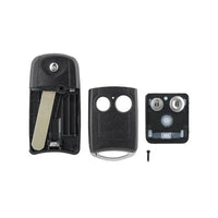 Thumbnail for For Honda Civic HON66 2011 2013 2 Button Remote Car Flip Key Fob Case Shell
