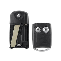 Thumbnail for For Honda Civic HON66 2011 2013 2 Button Remote Car Flip Key Fob Case Shell