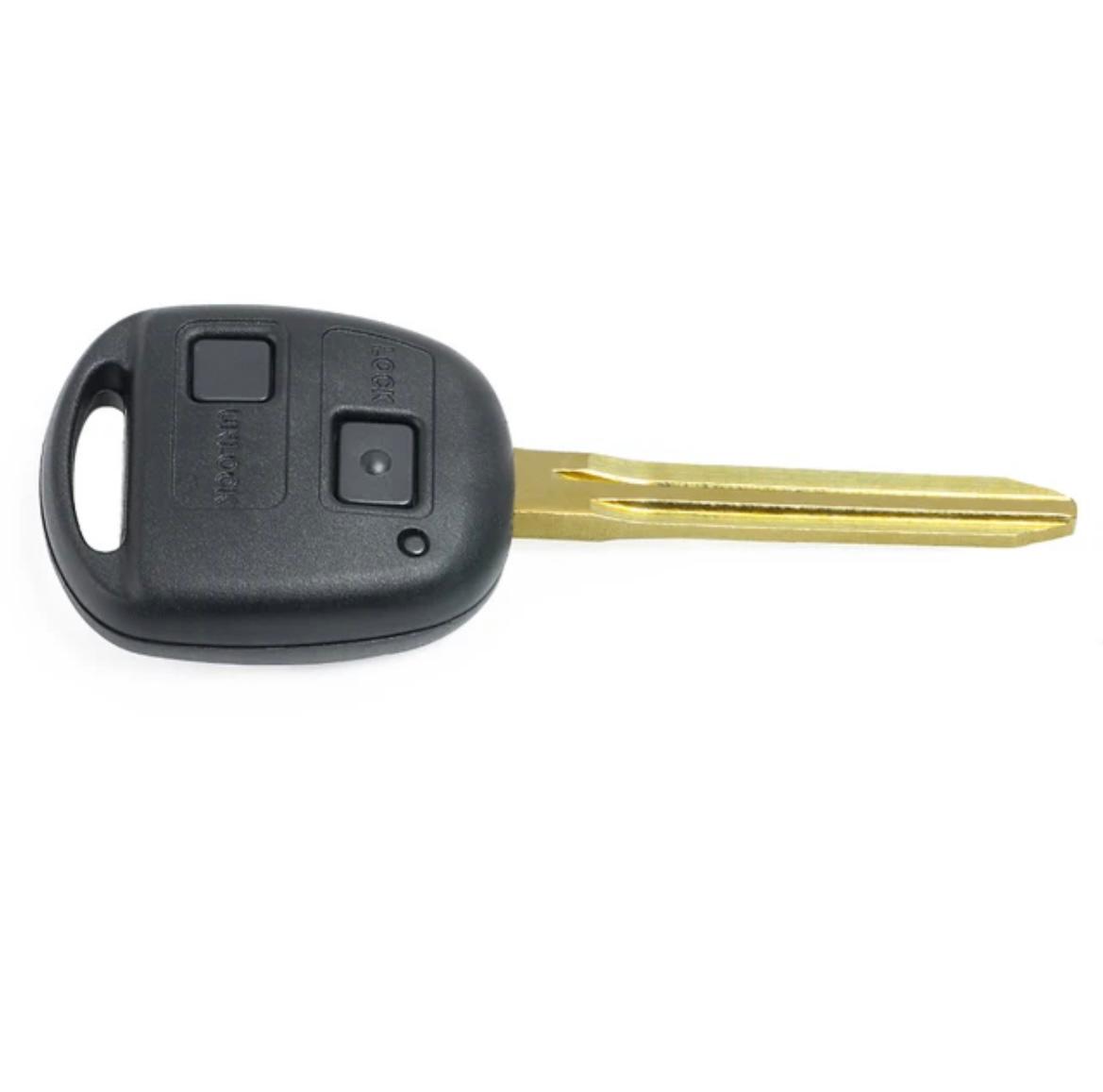 For Toyota RAV4 Corolla Yaris P.N: 60081 2 Button 433MHz 4C Car Key Fob