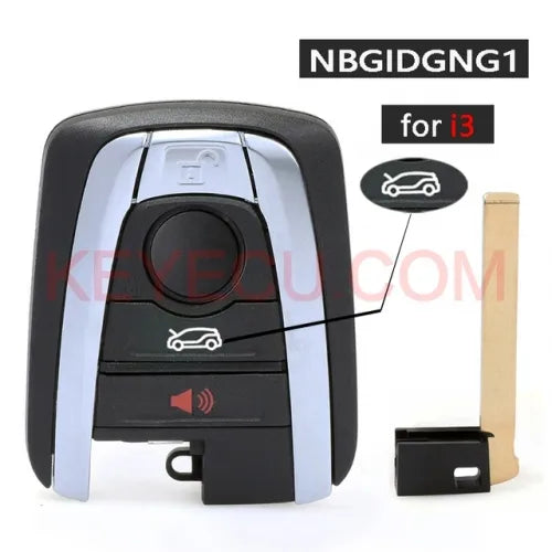 OEM Smart Keyless Remote Control Car Key With 4 Buttons 434MHz - FOB for BMW i3 2014 2015 2016 2017, FCC ID: NBGIDGNG1