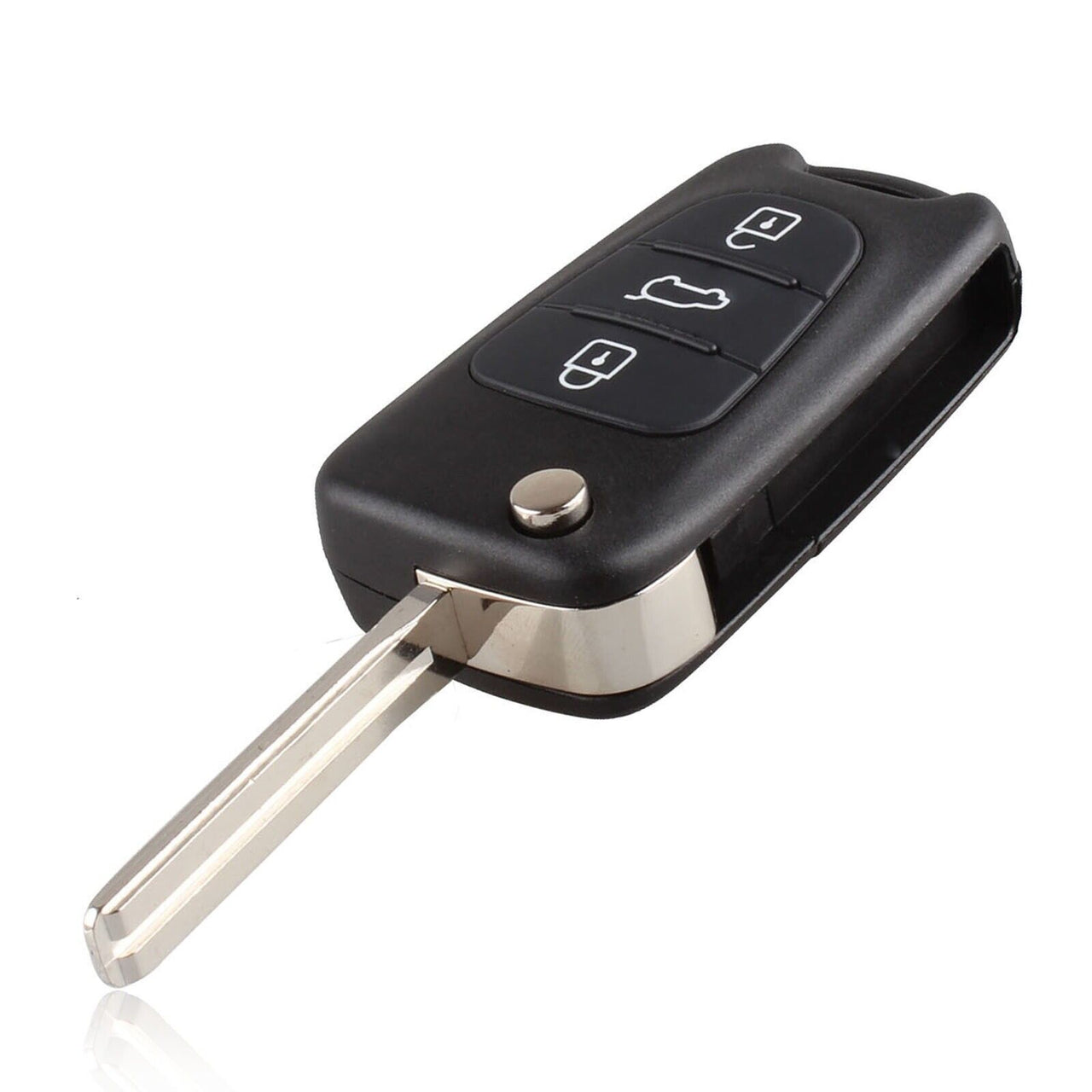 For Kia Ceed Picanto Sportage Hyundai I20 I30 IX35 3 Button Car Key Fob Shell Case