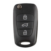 Thumbnail for For Kia Ceed Picanto Sportage Hyundai I20 I30 IX35 3 Button Car Key Fob Shell Case