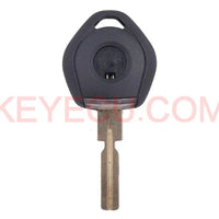 Thumbnail for New Uncut Led Light Virgin Transponder Chip ID44 Ignition Car Key for BMW HU58