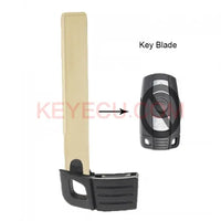 Thumbnail for Uncut Replacement Insert Emergency Key Blade for BMW E60 E61 E70 E90 E91 E92