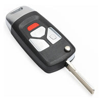 Thumbnail for For Audi TT A4 A6 A8 315MHz ID48 MYT8Z0837231 Upgraded Flip Remote Car Key Fob