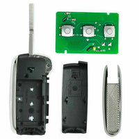 Thumbnail for For BMW 1995-2005 HU58 433MHz Modified as Bentley 3 Button Flip Remote Car Key Fob