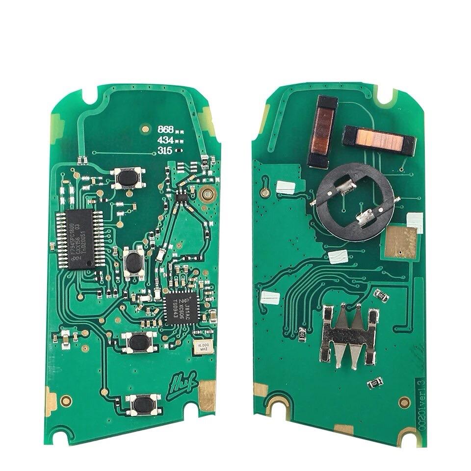 For BMW F Series YGOHUF5662 YGOHUF5767 YGOHUF5661 433MHz FSK PCF7945P ID49 4 Button Car Key Fob