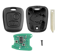 Thumbnail for For Citroen Saxo Picasso Xsara Berlingo SX9 433MHz ID46 2 Buttons Remote Car Key Fob