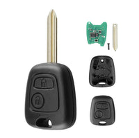 Thumbnail for For Citroen Saxo Picasso Xsara Berlingo SX9 433MHz ID46 2 Buttons Remote Car Key Fob