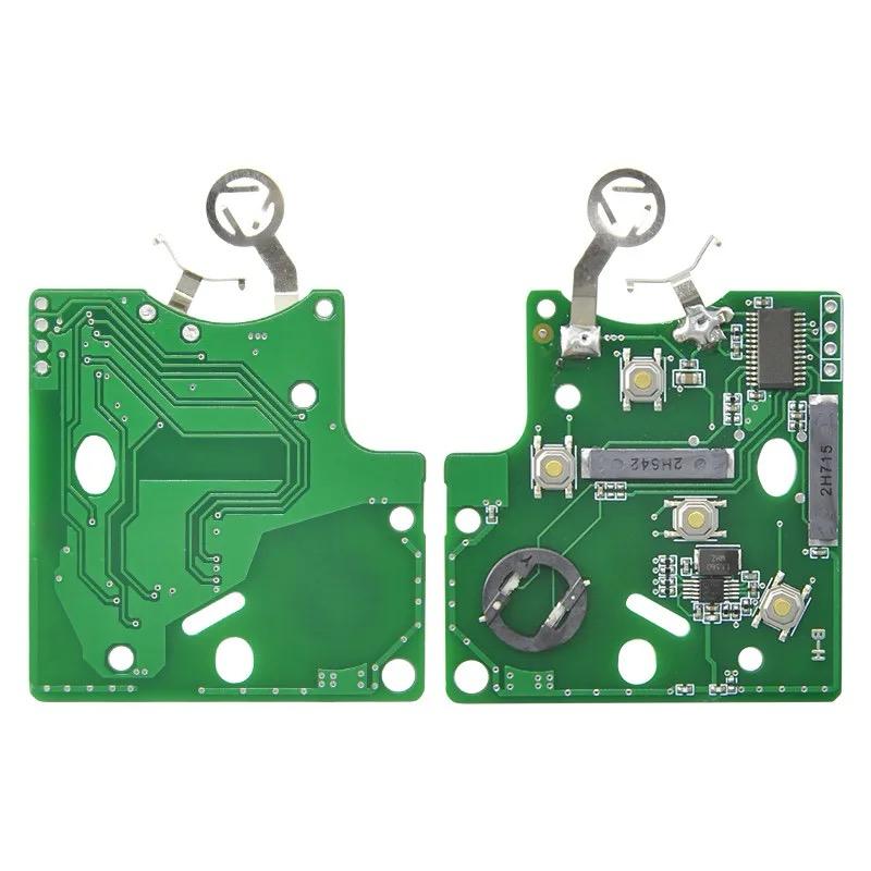 For Renault Megane III Scenic lll 433MHz FSK ID46 PCF7952A 4 Button Card Key