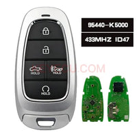 Thumbnail for 95440-K5000 Original Board Smart Remote Key 433MHZ ID47 Fob for Hyundai Santa Cruz 2022 FCCID: TQ8-F08-4F27