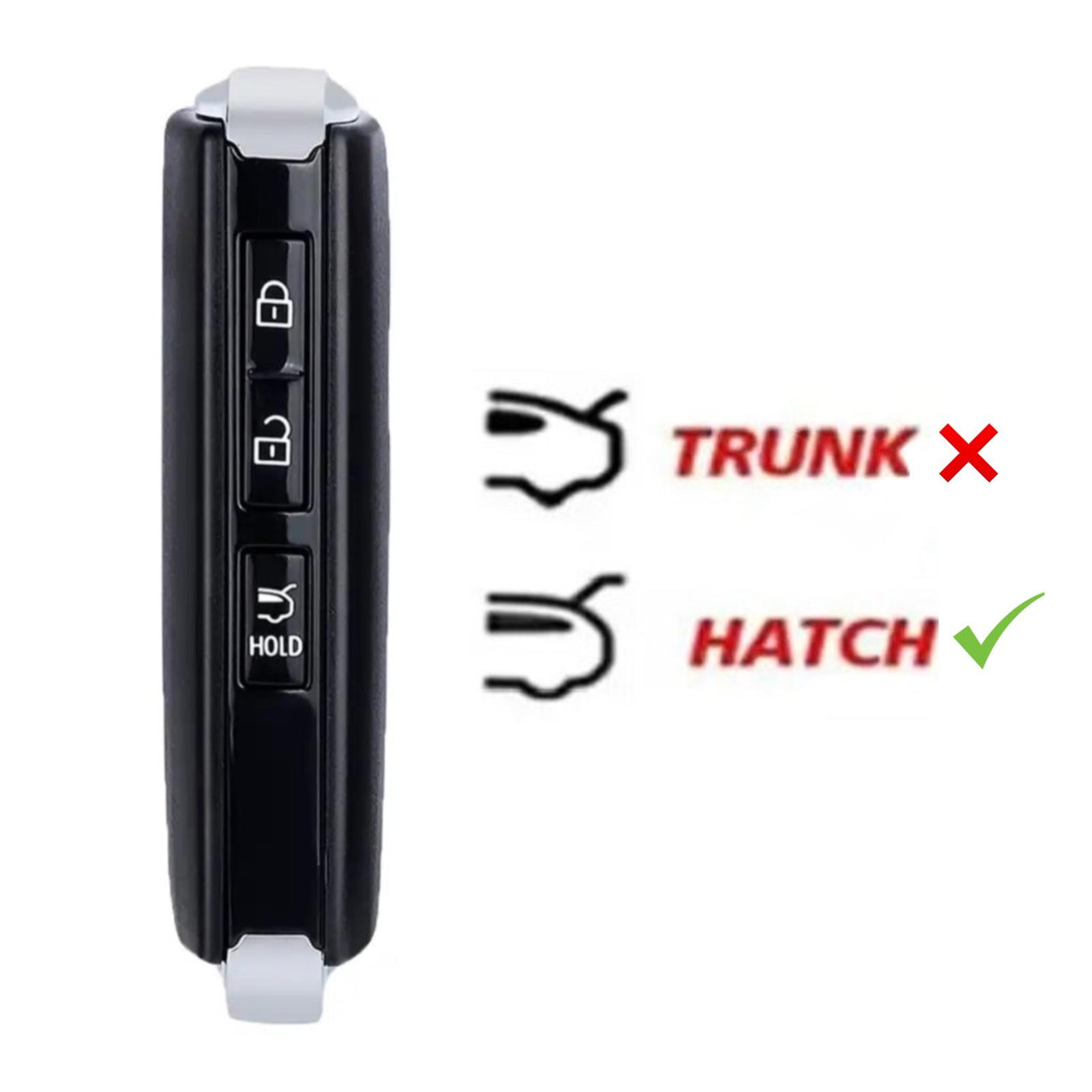 Copy of For Mazda CX30 CX-30 2021 - 2023 433MHz 6A SKE11E-01 Hatch 3 Buttons Remote Car Key Fob