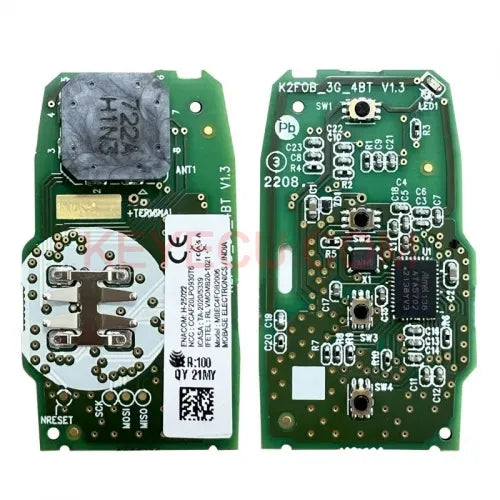 95440-CC400 Original Smart Remote Key 4 Button 433MHz AES 6A Chip for KIA Sonet 2021 FCCID: MBEC4FOB2006