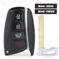 Thumbnail for 95440-B8100 / 95440-2W500 Smart Remote Key 4 Button 315MHz Fob for Hyundai Santa Fe 2015-2017, FCC ID: SY5DMFNA433