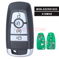 Thumbnail for A2C93141501, M3N-A2C931423 ,M3N-A2C931426 , M3N-A2C93142600, 315/434/868/902MHz Remote Key for Ford Edge Explorer Expedition Fusion Mondeo F150