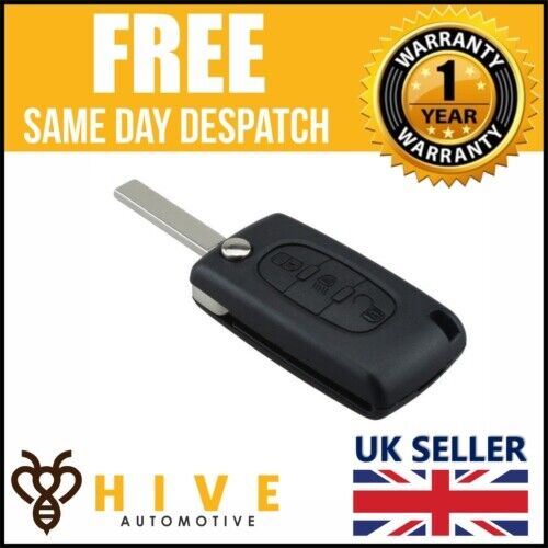 For Citroen Peugeot 3 Button VA2 Car Key Shell Case