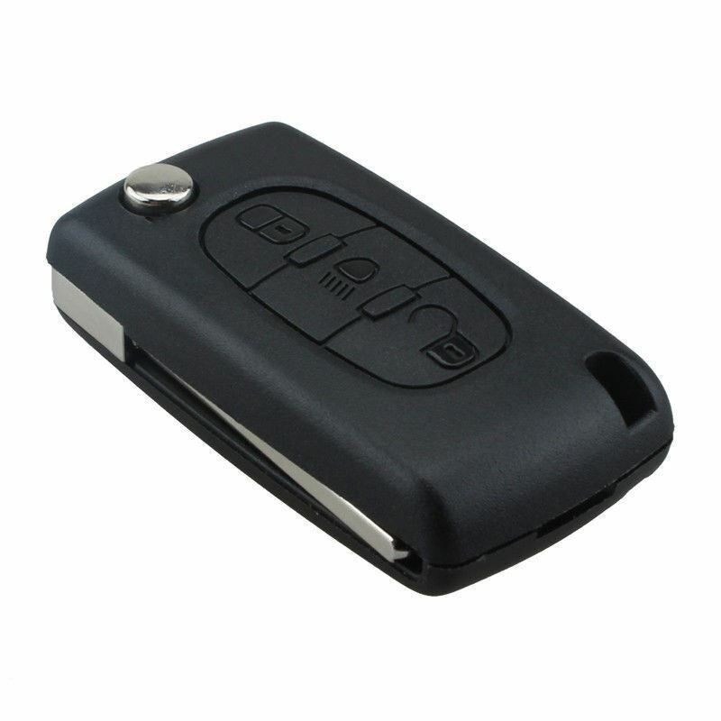 For Citroen Peugeot 3 Button VA2 Car Key Shell Case