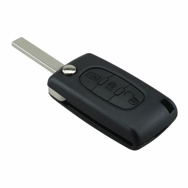 For Citroen Peugeot 3 Button VA2 Car Key Shell Case