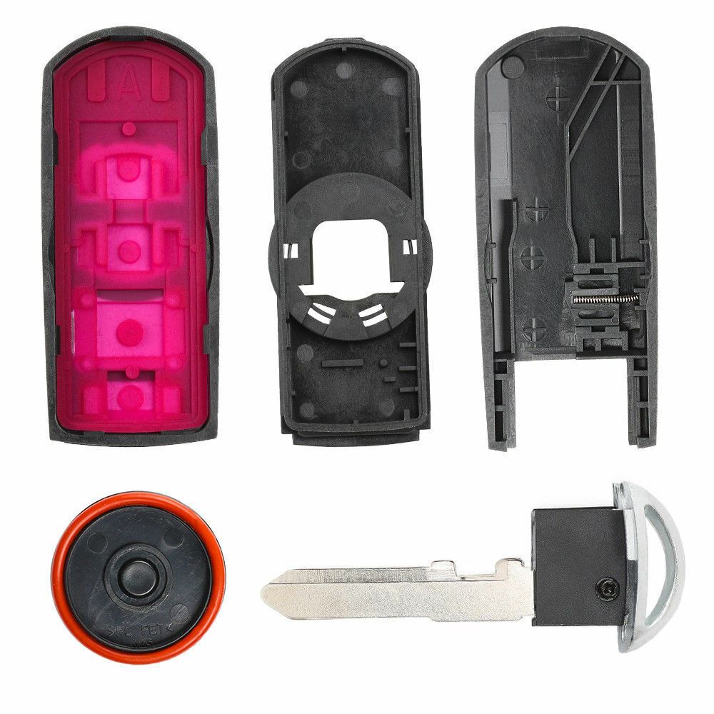 Fits Mazda 3 CX-3 CX-5 2 Button + Hold SKE13D-01 Car Key Fob