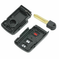 Thumbnail for For Toyota Prius 2004-2009 3 Button Remote Car Key Case Shell Case