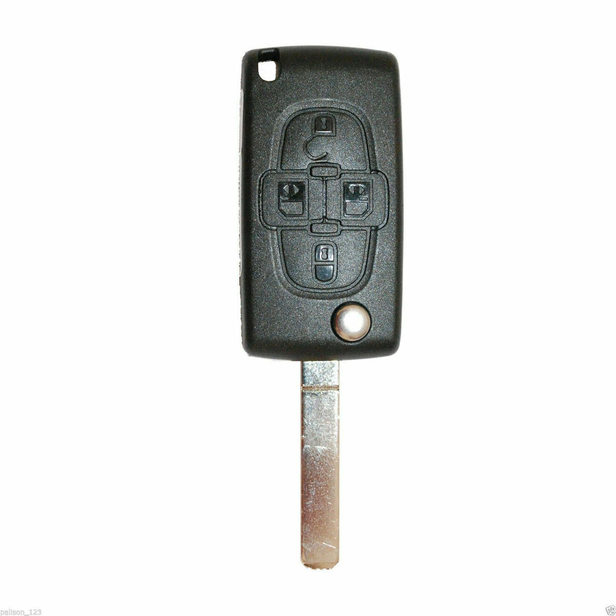 Fits citroen C8 4 Button Remote Car Key Fob And Blade