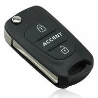 Thumbnail for For Hyundai Accent 3 Button Car Key Fob Shell Case
