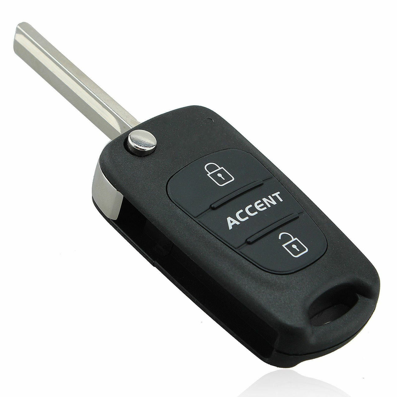For Hyundai Accent 3 Button Car Key Fob Shell Case