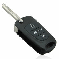 Thumbnail for For Hyundai Accent 3 Button Car Key Fob Shell Case
