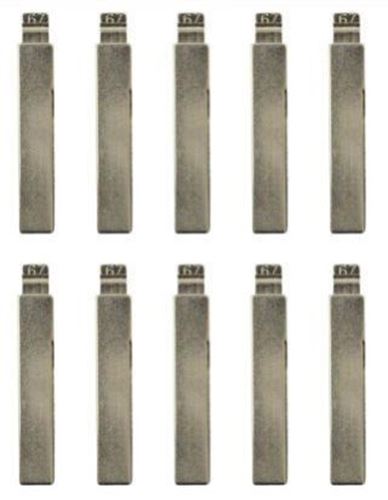 Fits BMW KEYDIY XHORSE VVDI Remote Flip Key HU92 Blades - 10 PCS