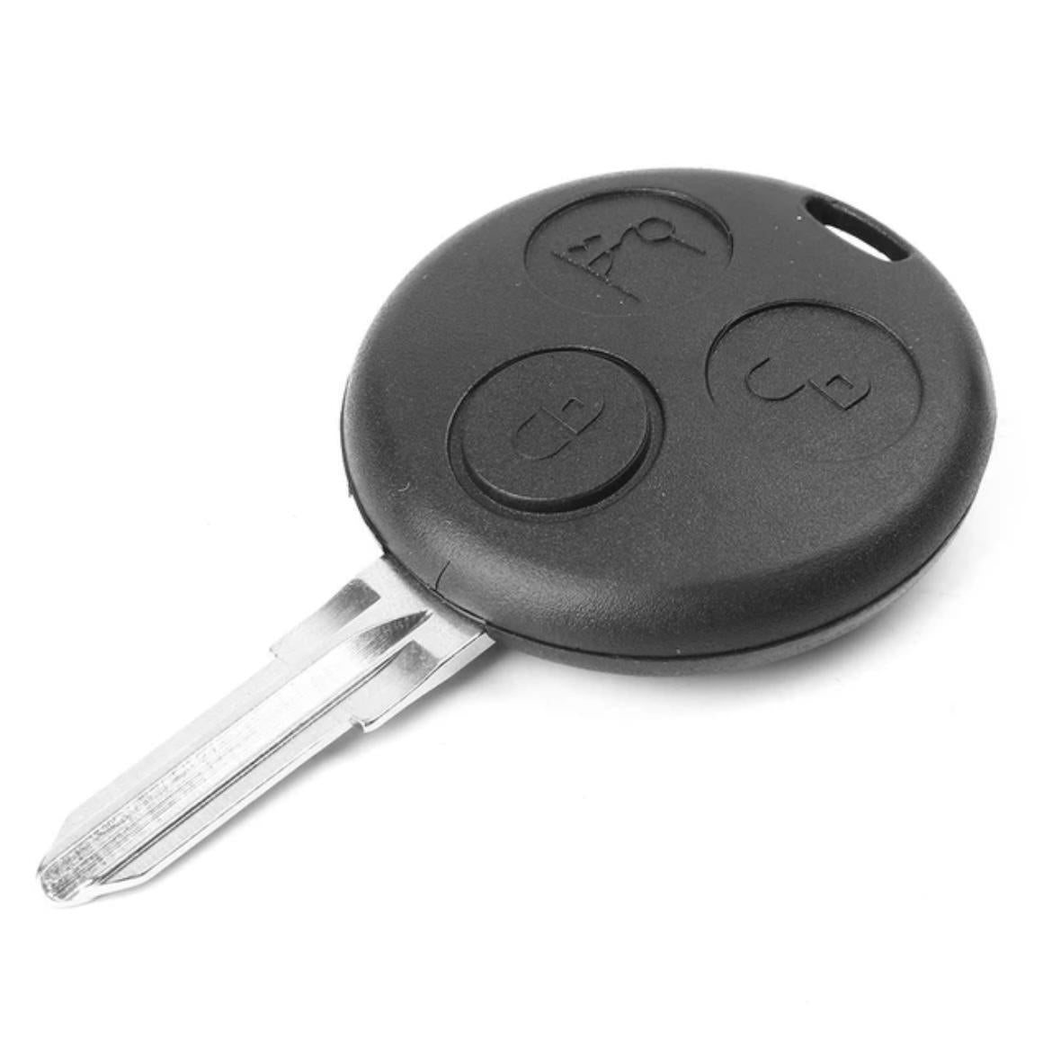 Fits Mercedes Smart Car Fortwo Forfour 3 Button Car Key Fob