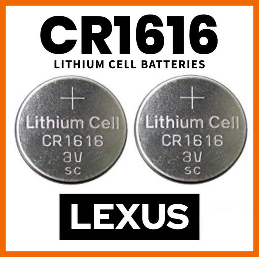 Car Key Fob CR1616 Coin Battery Fit Lexus ES330 GS300 GS400 GS430 IS300 LS400 X2
