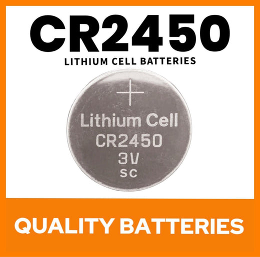 CR2450 Lithium Coin Cell Batteries X1