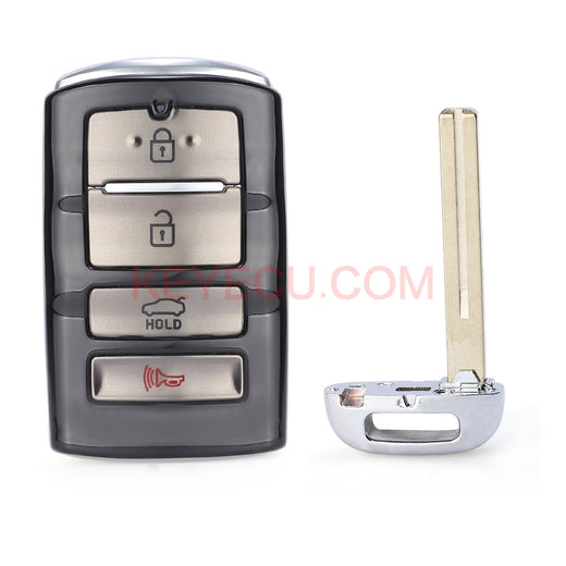 95440-C5500, TQ8-FOB-4F10 4 Buttons 433MHz ID47 Chip  Auto Smart Remote Control Key Fob for Kia Sorento 2018 2019